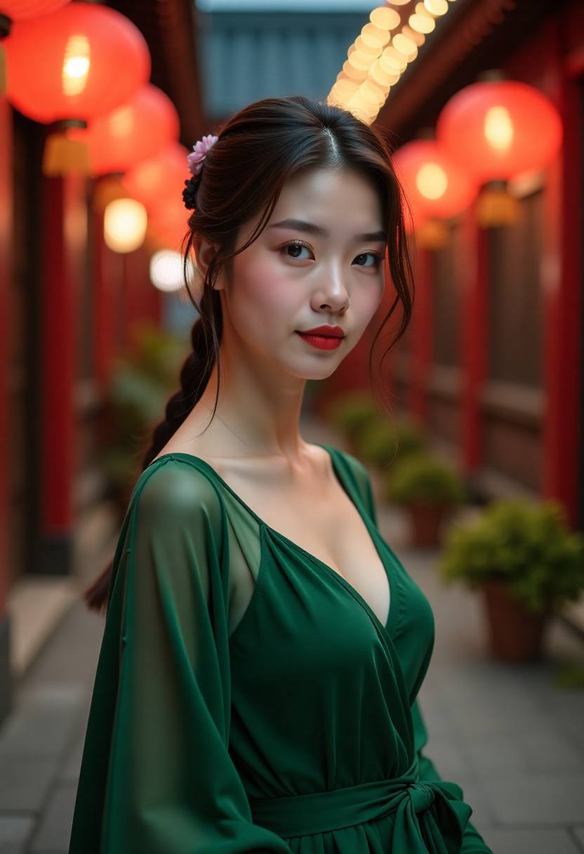 长夜火光